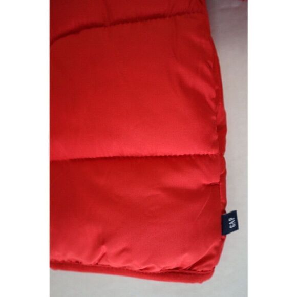Baby Gap Toddler Sz 2T Modern Red ColdControl Fleece Lined Puffer Jacket - Picture 5 of 8